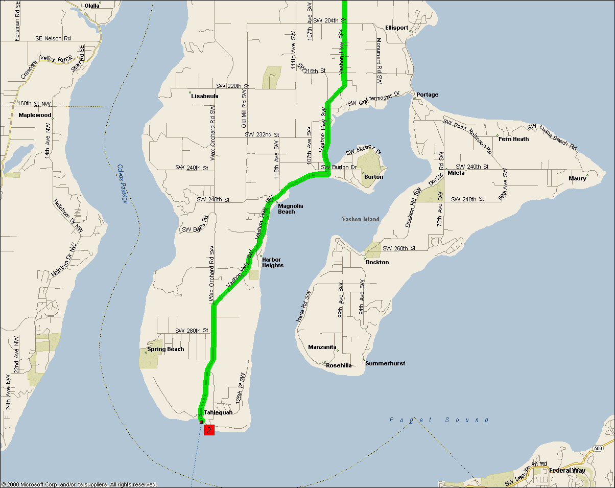 West Seattle to Olympia - Part 1-2